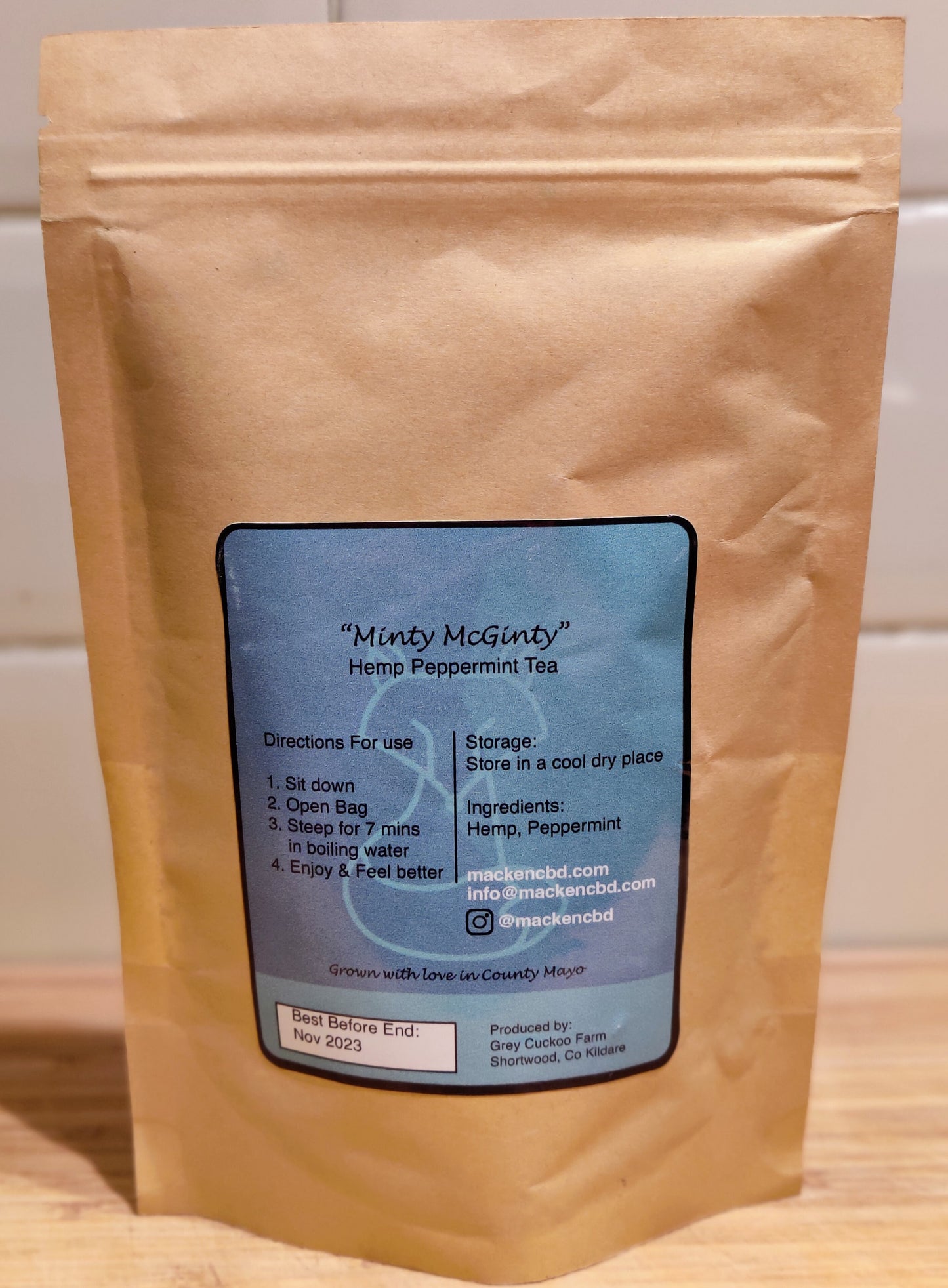 MInty McGinty CBD-Infused Peppermint Loose Tea